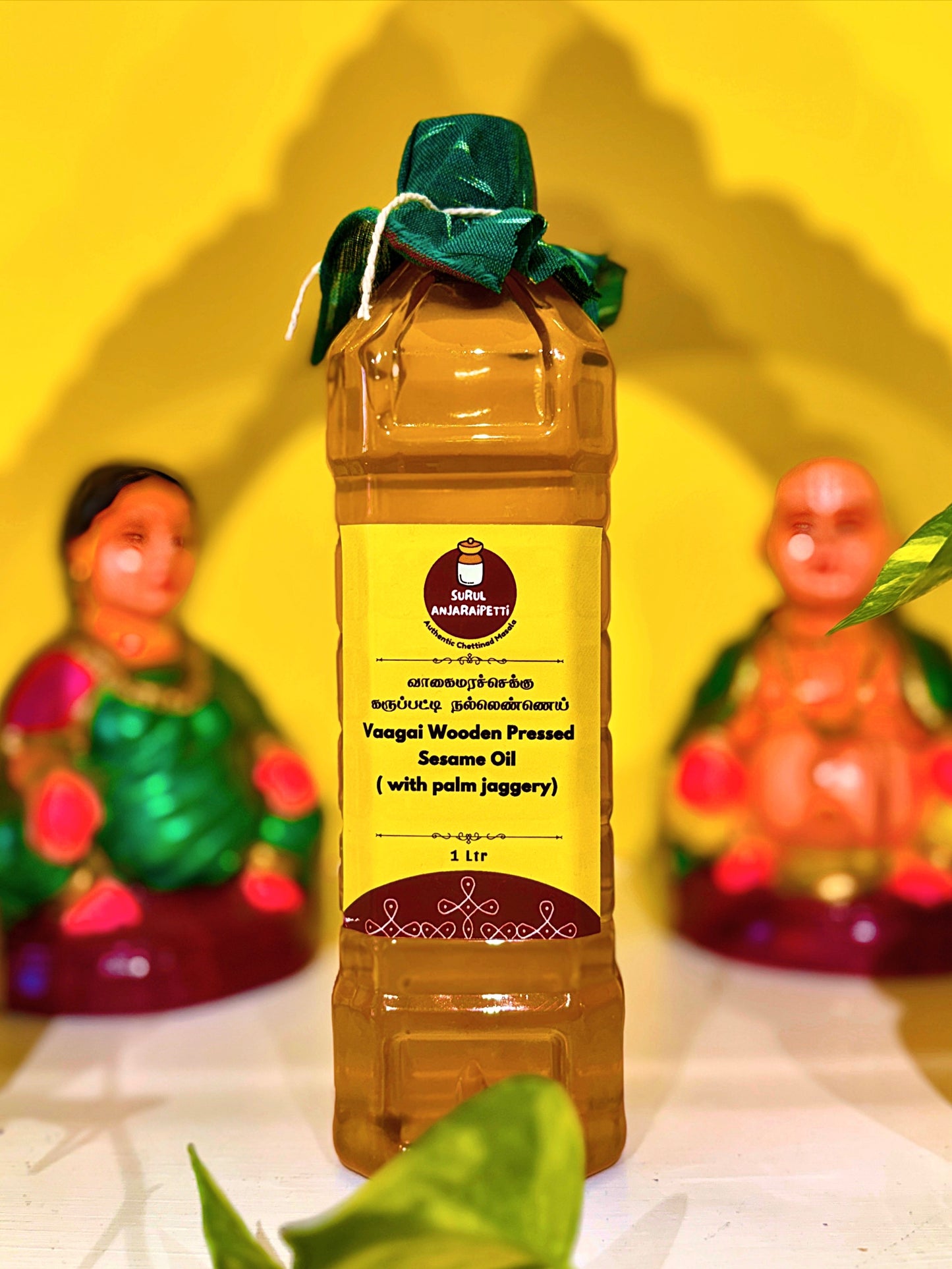Chettinad Vaagai Wooden Pressed Sesame Oil ( Palm Jaggery)
