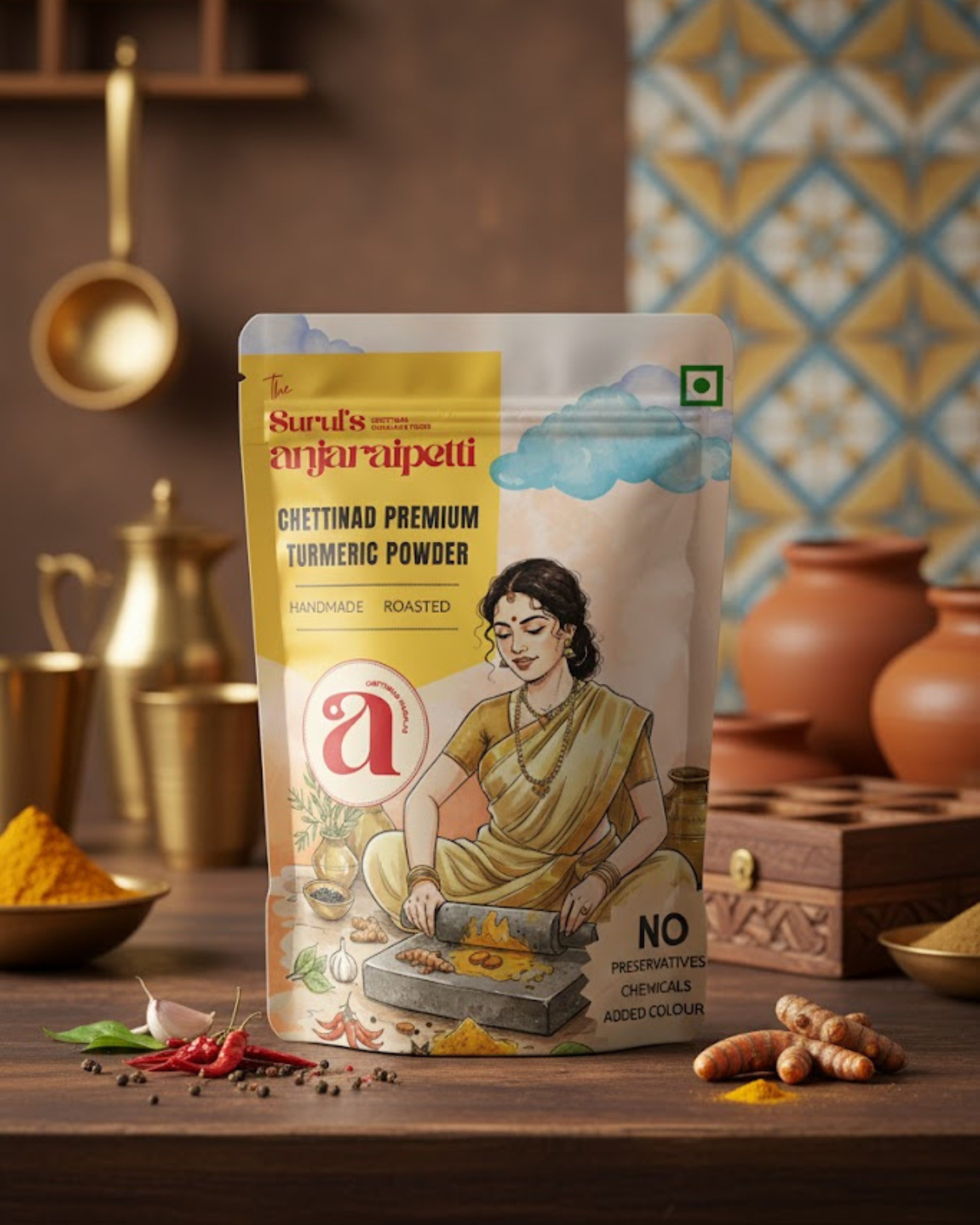 Chettinad Traditional Turmeric Powder